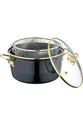 OMS COLLECTION - 10100 Emaye Fritöz Tenceresi 22cm OMS COLLECTION - 10100 Emaye Fritöz Tenceresi 22cm