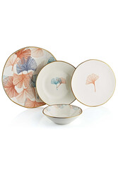 OMS COLLECTION - 11106 24 Parça Fiore Porselen Yemek Takımı OMS COLLECTION - 11106 24 Parça Fiore Porselen Yemek Takımı