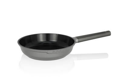15016 - 3 Parça, İndüksiyonlu Ocak Uyumlu, Döküm, Seramik, ( 20 - 24 - 28 Cm ) Tava Seti Siyah