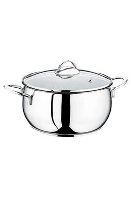 2060 2 Parça Paslanmaz Çelik 24x14 Cm - 5,70 Litre Tencere
