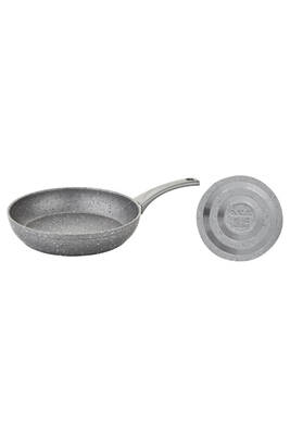 3210 Tek Parça Biogranit 32x8 Cm 4,20 Litre Kızartma Tava Gri