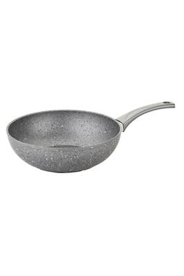 3211 Tek Parça Bio Granit 28x9 Cm Wook Şef Tava Gri