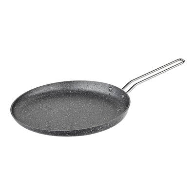 3234 Tek Parça Bio Granit 32 Cm Krep Tavası Gri