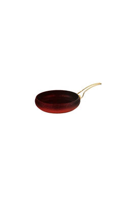 3241 - Tek Parça - Bio Granit, 26x7 Cm - 2,8 Litre, Çok Amaçlı Tava, Siyah Gold Gövde, Gold Detay