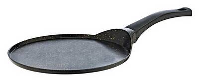 Oms Collection Biogranit Döküm Krep Tavası ( 3299 - 26 - Siyah )