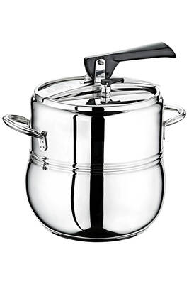5104 2 Parça Klasik Güveç Düdüklü Tencere 22 Cm 9 Litre Sade
