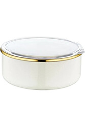 OMS COLLECTION - Krem Emaye Saklama Kabı 14-16-18 3'lü OMS COLLECTION - Krem Emaye Saklama Kabı 14-16-18 3'lü