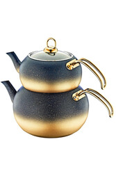 OMS COLLECTION - Oms 8210 (m) Orta Boy / 1,0 Lt. - 2,0 Lt. Granit Çaydanlık Gold OMS COLLECTION - Oms 8210 (m) Orta Boy / 1,0 Lt. - 2,0 Lt. Granit Çaydanlık Gold