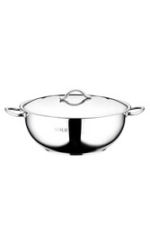 OMS COLLECTION - Oms Collection 2006 İndüksiyon Ocak Uyumlu, 1. Sınıf Paslanmaz Çelik 34X12 Cm - 10,4 Liitre Tencere OMS COLLECTION - Oms Collection 2006 İndüksiyon Ocak Uyumlu, 1. Sınıf Paslanmaz Çelik 34X12 Cm - 10,4 Liitre Tencere