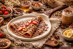 OMS COLLECTION - Oms Collection Biogranit Döküm Krep Tavası ( 3299 - 26 - Fil Dişi )