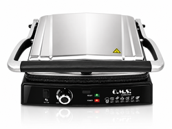 Oms Collection - Otomatik Çok Amaçlı Grill Tost Makinesi ( 3278 - Inox ) - Thumbnail