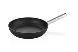  - Oms Collection Tek Parça Durastone Peek Çizilmez İndüksiyon Taban Tava ( 3735 - 26 - Siyah )