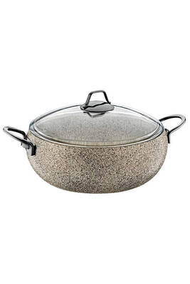 Sandstorm - 3052 - 9 Parça - Bio Granit - Pfoa Ve Ptfe Free - Tencere, Tava Çeyiz Seti