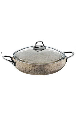 Sandstorm - 3052 - 9 Parça - Bio Granit - Pfoa Ve Ptfe Free - Tencere, Tava Çeyiz Seti