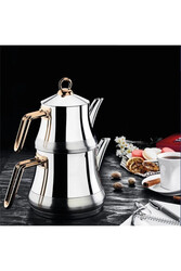 OMS COLLECTION - Yonca Lüx Çaydanlık Küçük Boy OMS COLLECTION - Yonca Lüx Çaydanlık Küçük Boy